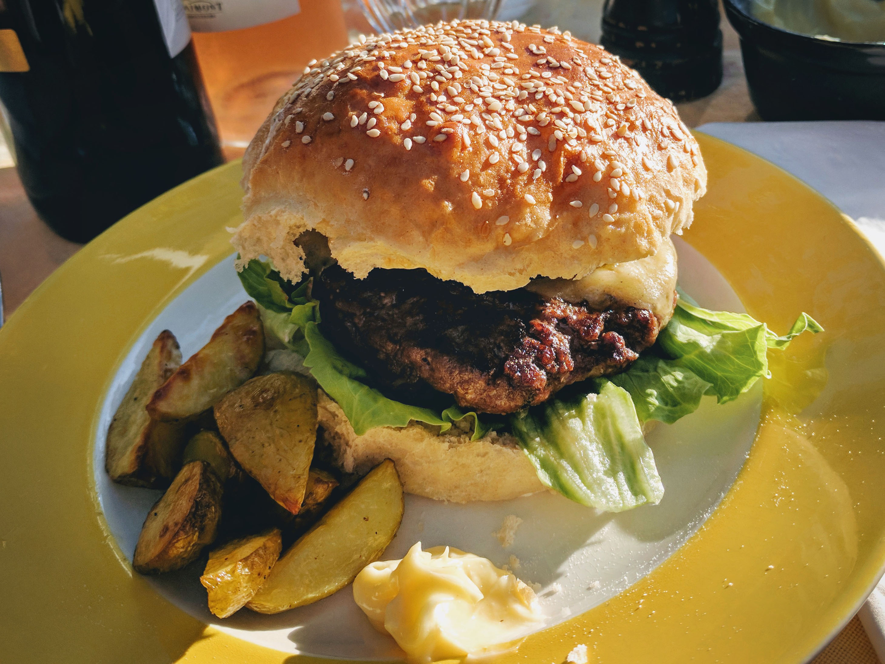 Den hjemmelavede burger - Pigen & Pomfritten